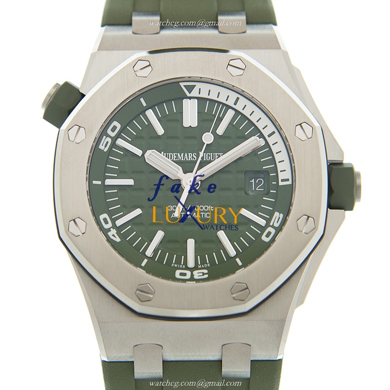 Audemars Piguet Royal Oak Offshore 15710ST.OO.A052CA.01 Automatic Green Dial Stainless Steel - Luxury Replica Watch