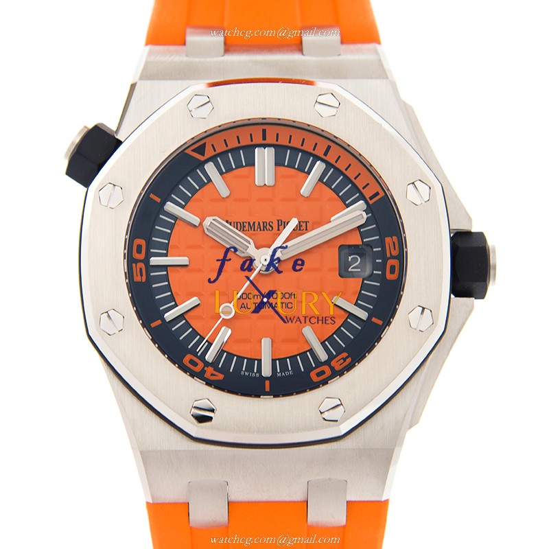 Audemars Piguet Royal Oak Offshore 15710ST.OO.A070CA.01 - Replica Watch - Automatic - Orange Rubber - Luxury Replica Watch