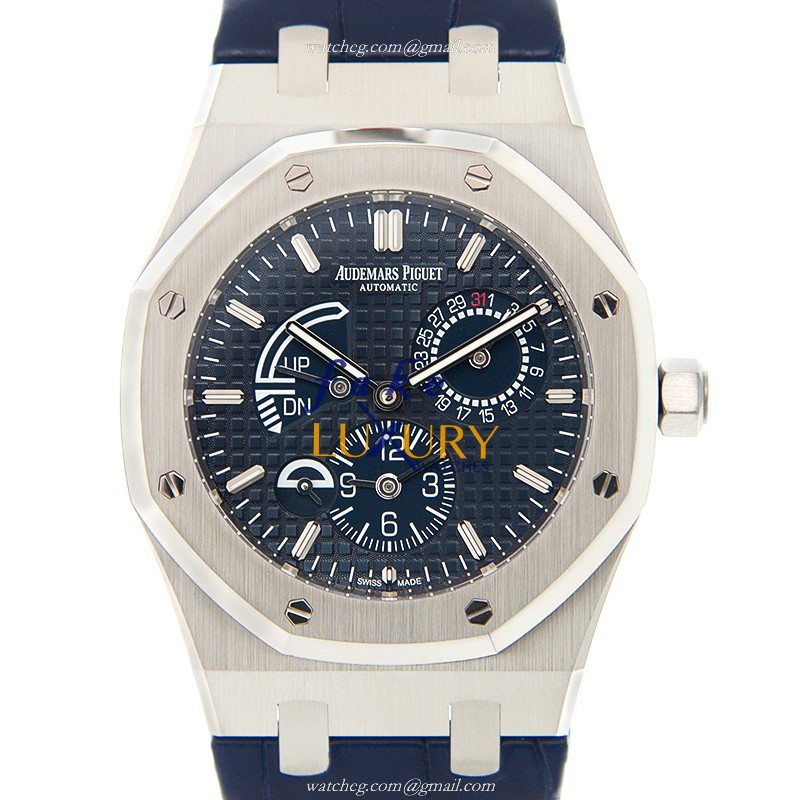 26124ST.OO.D018CR.01 - Audemars Piguet Royal Oak Replica Watch - Automatic - Blue Dial Rubber Strap - Luxury Replica Watch