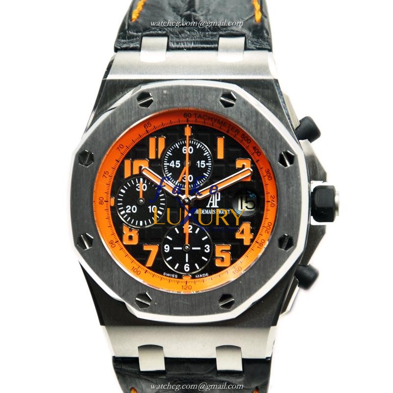 Audemars Piguet 26170ST.OO.D101CR.01 Replica Royal Oak Offshore Automatic Steel Black Dial Watch - Luxury Replica Watch
