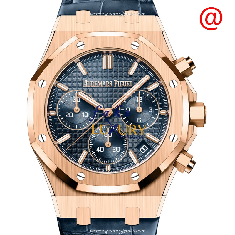 26240OR.OO.D315CR.01 - Audemars Piguet Replica Watch Automatic with Blue Dial on - Luxury Replica Watch