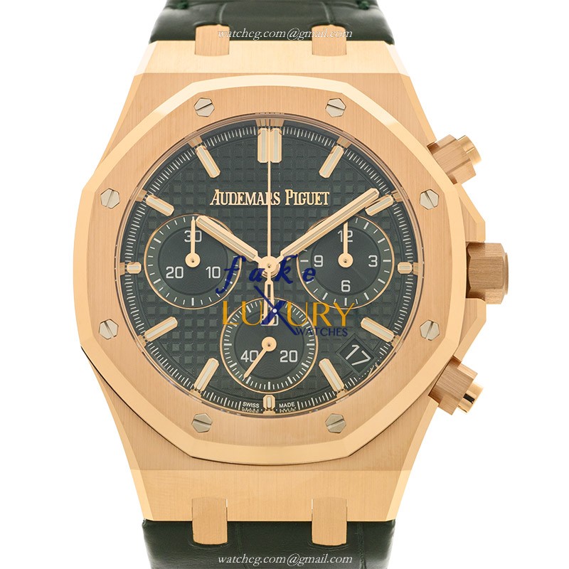 Audemars Piguet 26240OR.OO.D404CR.01 Replica Watch, Green Dial, Rose Gold Case, Automatic - Luxury Replica Watch