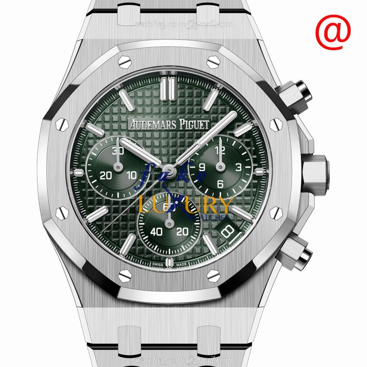 Audemars Piguet 26240ST.OO.1320ST.04 Replica Watch, Green Dial, Steel Bracelet, Automatic - Luxury Replica Watch