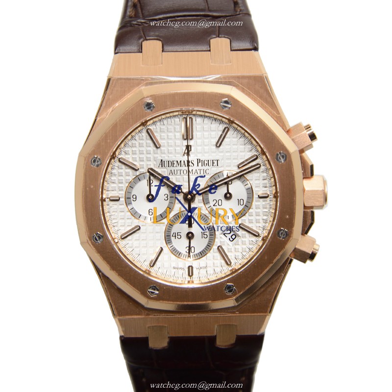 Audemars Piguet Royal Oak 26320OR.OO.D088CR.01 Replica Watch with 18kt Rose Gold Case - Luxury Replica Watch