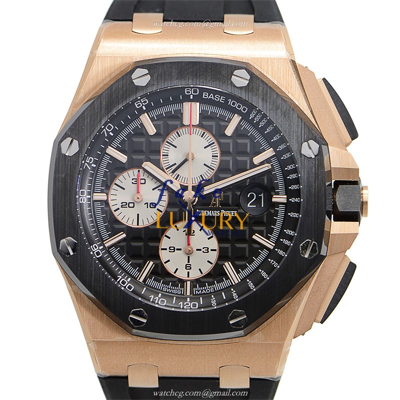 Audemars Piguet Royal Oak Offshore Replica Watch 26401RO.OO.A002CA.01 Automatic Rose Gold - Luxury Replica Watch