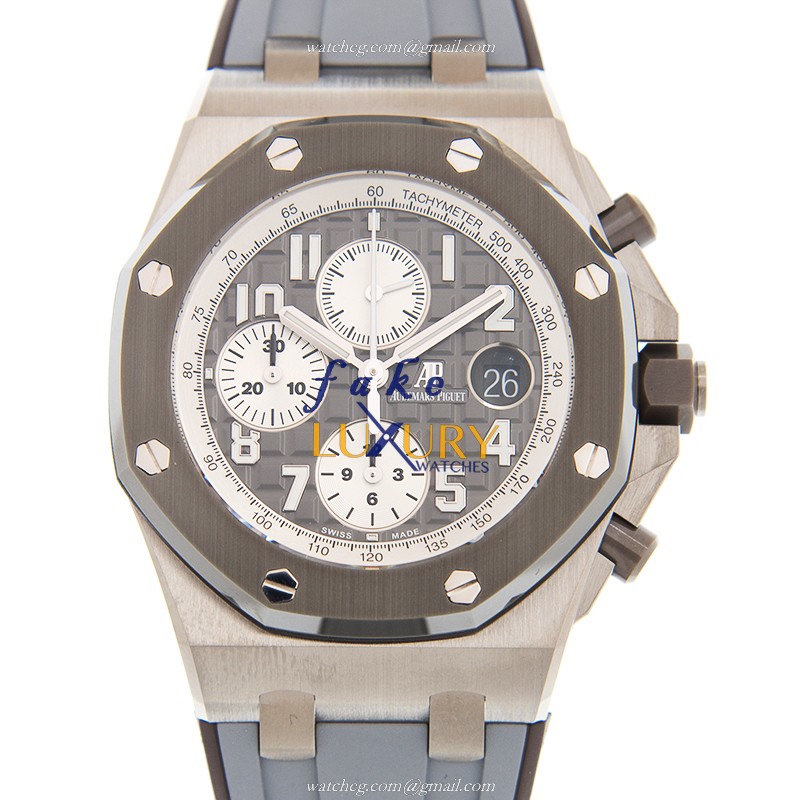 Audemars Piguet Royal Oak Offshore 26470IO.OO.A006CA.01 Replica Watch, Automatic Titanium, Dark - Luxury Replica Watch