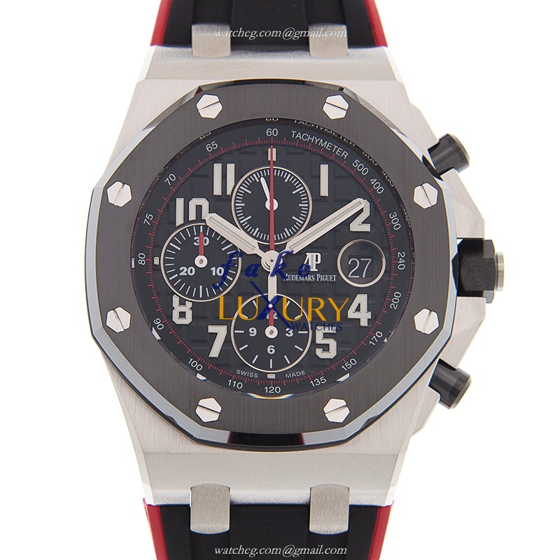 Audemars Piguet Royal Oak Offshore 26470SO.OO.A002CA.01 Automatic Black Dial Steel Replica Watch - Luxury Replica Watch
