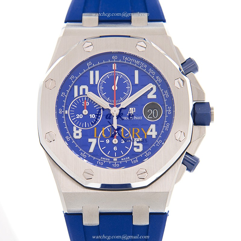 Audemars Piguet 26470ST.OO.A030CA.01 - Replica Watch - Automatic - Steel Case - Blue Dial - Rubber - Luxury Replica Watch