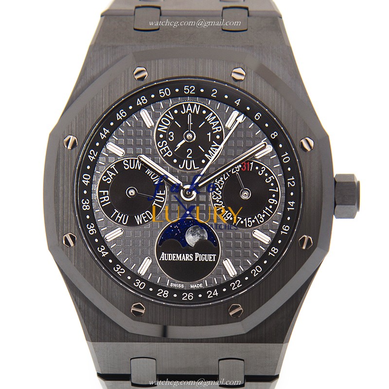 Audemars Piguet Royal Oak Replica Watch 26579CE.OO.1225CE.01 Automatic Black Dial Ceramic - Luxury Replica Watch