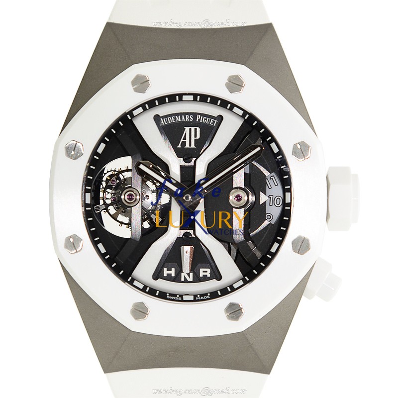 Audemars Piguet 26580IO Replica Watch in Titanium with a Black Dial - Luxury Replica Watch