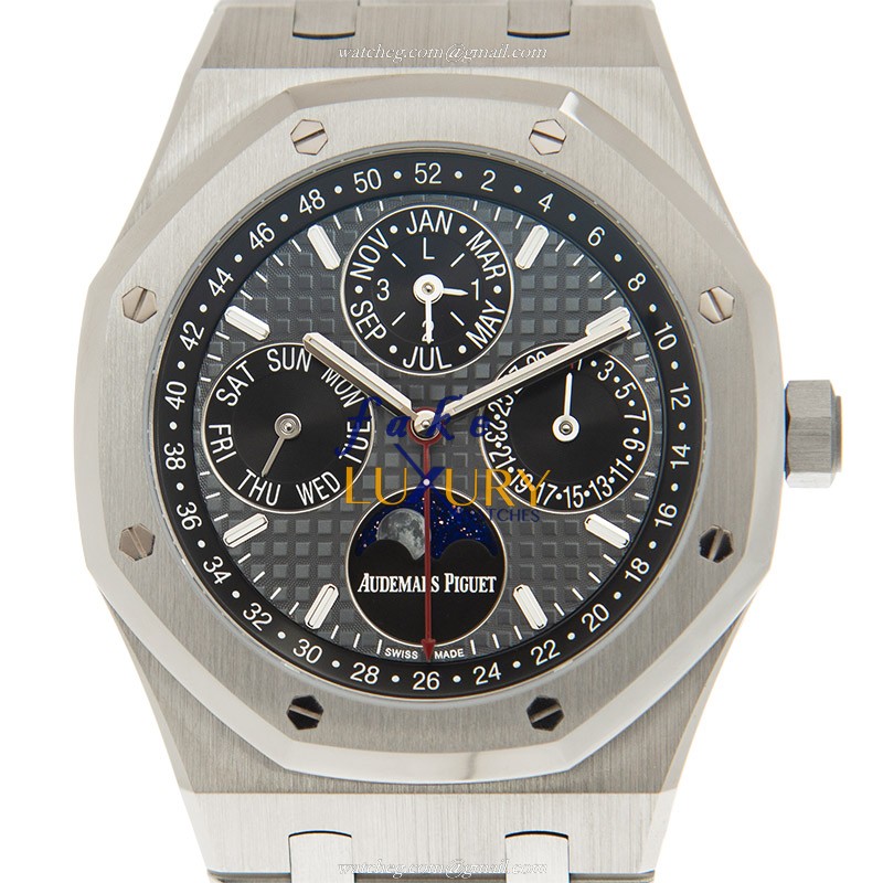 Audemars Piguet 26609TI.OO.1220TI.01 - Replica Watch - Titanium Royal Oak - Automatic - Dark Grey - Luxury Replica Watch