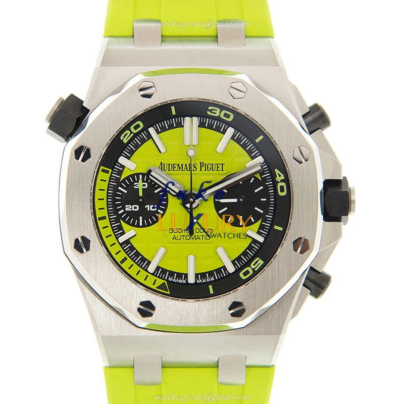 Audemars Piguet Royal Oak Offshore 26703ST.OO.A038CA.01 Automatic Green Dial Replica Watch - Luxury Replica Watch