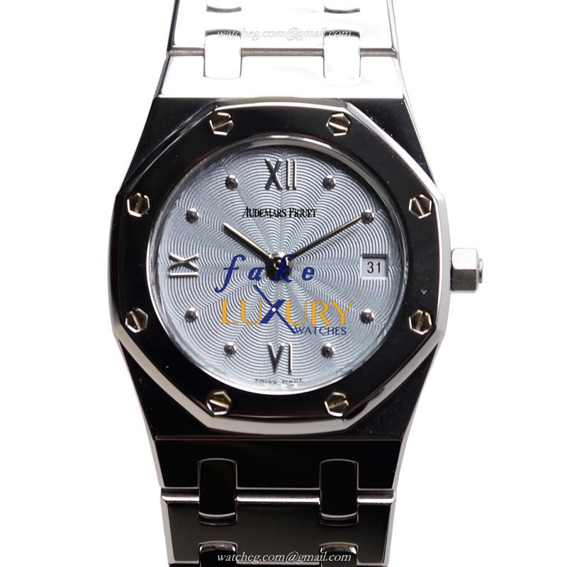 Audemars Piguet 67370ST.P.1120ST.01 Royal Oak Replica Watch, Quartz Movement, Blue Dial Steel - Luxury Replica Watch