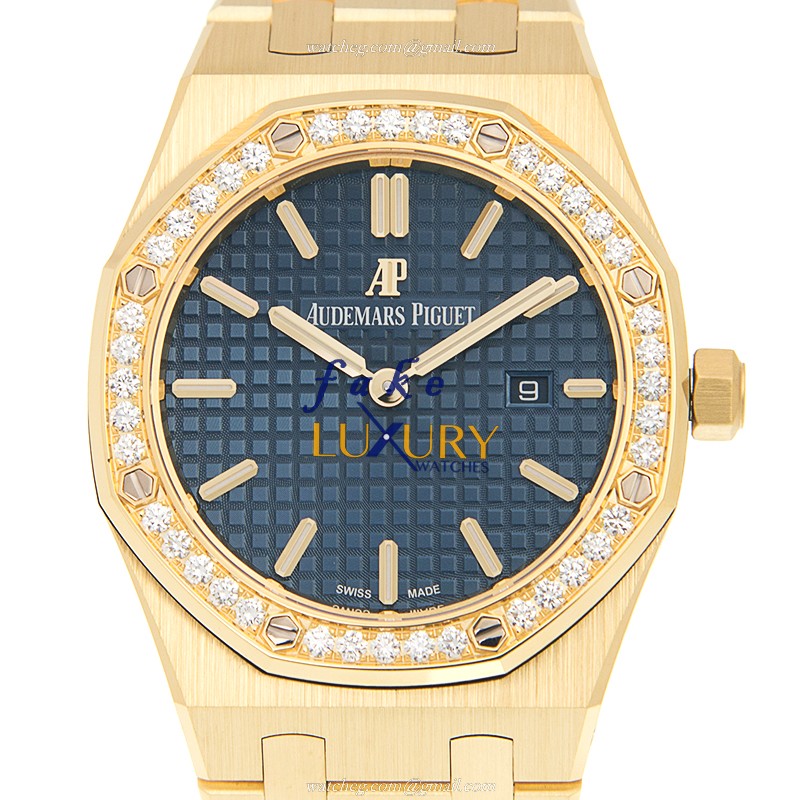 Audemars Piguet 67651BA.ZZ.1261BA.02 Replica Watch With Quartz Movement, Blue Dial - Luxury Replica Watch