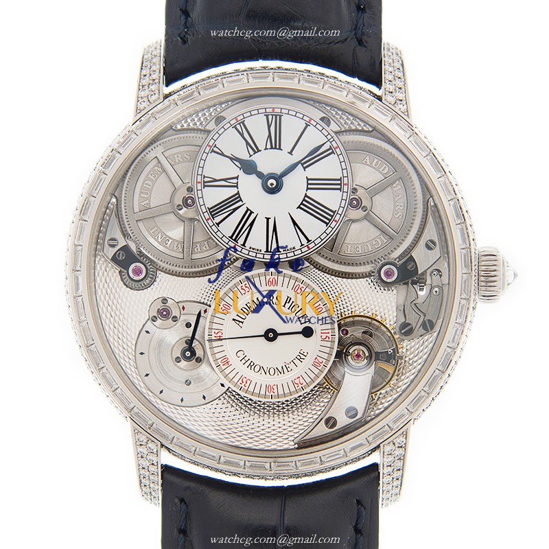 Audemars Piguet AP Unique Piece Jules Audemars - 46mm - Automatic - Silver Dial - Replica Watch - Luxury Replica Watch