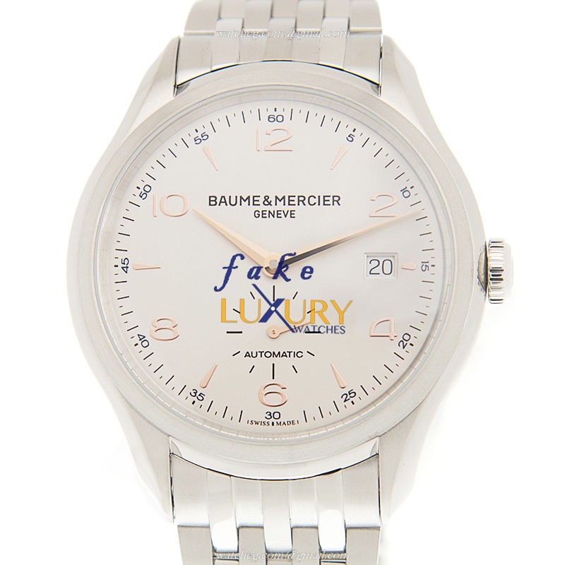 Baume & Mercier Clifton M0A10141 | Automatic Stainless Steel Silver Dial | Replica Watch - Luxury Replica Watch