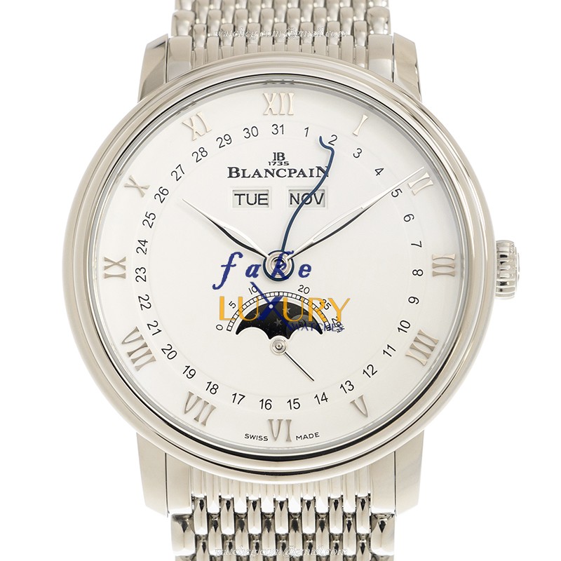 6264-1127-MMB - Blancpain Classic Replica Watch - Automatic - White Dial Stainless Steel - Luxury Replica Watch