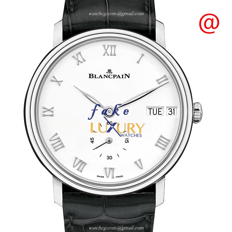 Blancpain 6652-1127-55B CLASSIQUE Replica Watch With Automatic Movement, White Dial, Steel Case - Luxury Replica Watch