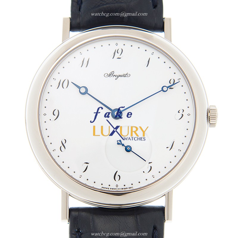 Breguet CLASSIC Automatic 18kt White Gold 5140BB/29/9W6 White Dial Replica Watch - Luxury Replica Watch
