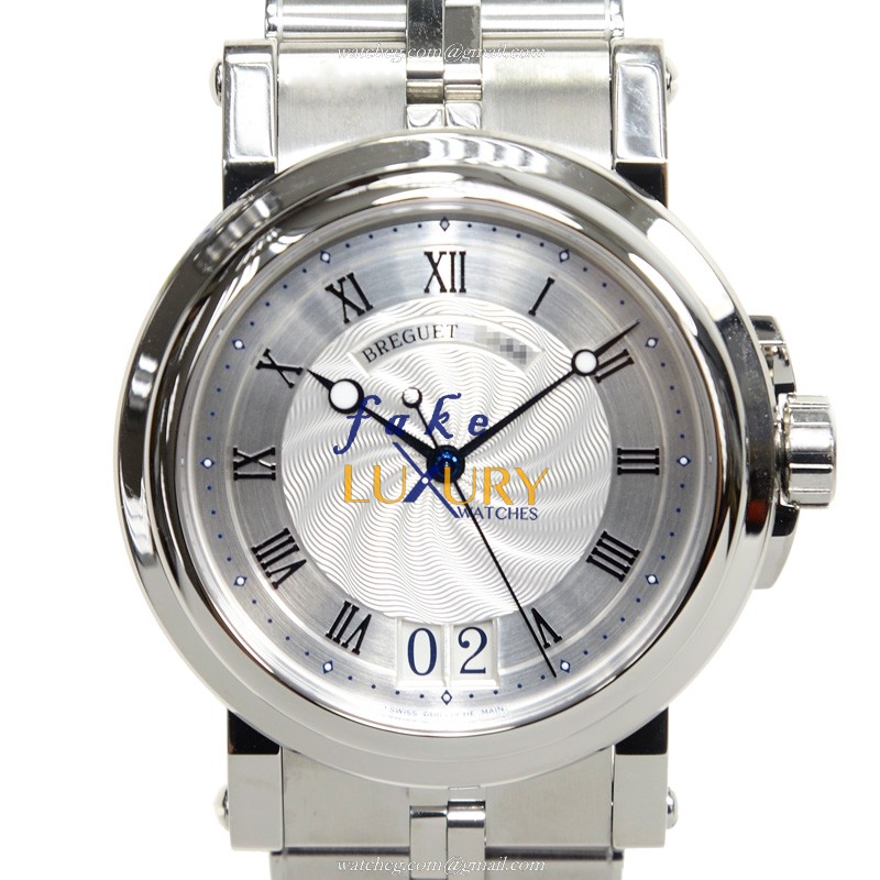 5817ST/12/SV0 - Breguet MARINE Replica Watch Automatic Silver Dial Stainless Steel - Luxury Replica Watch