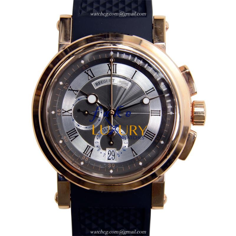 5827BR/Z2/5ZU - Breguet Marine Replica Watch - Automatic - 18kt Rose Gold - Black Dial - Luxury Replica Watch