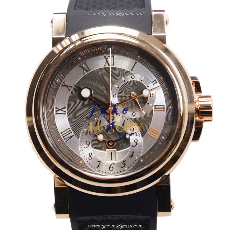 Breguet 5857BR/Z2/5ZU Marine Replica Watch, Automatic, Rose Gold Case, Dark Grey Dial - Luxury Replica Watch
