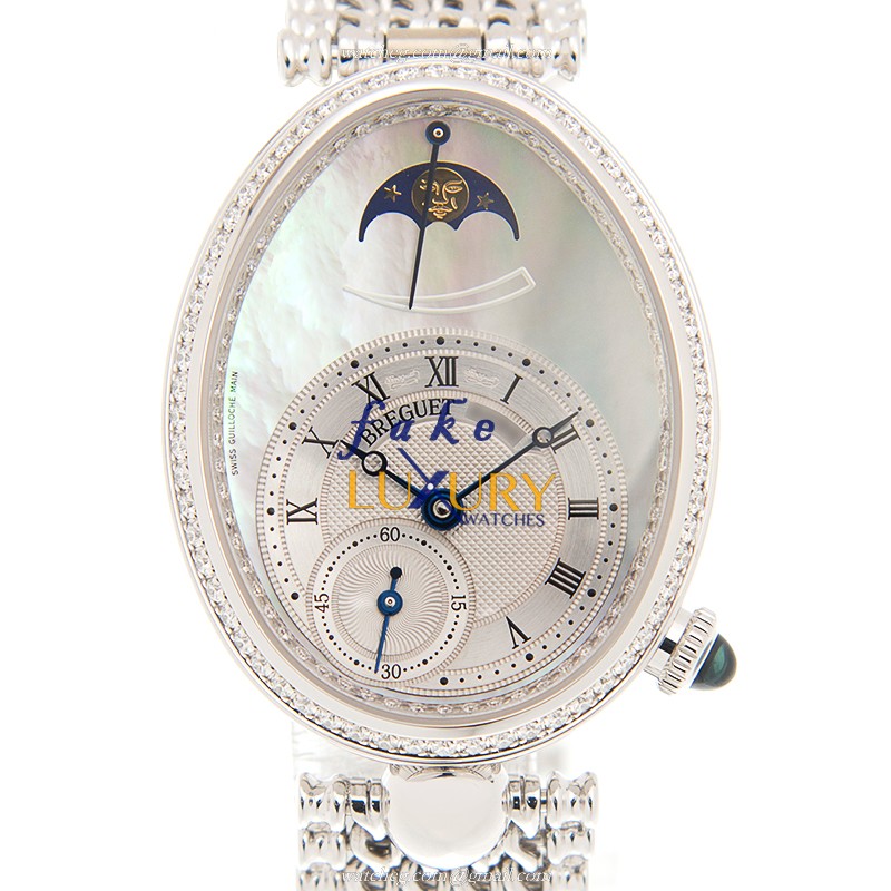 Breguet 8908BB/52/J20/D000 REINE DE NAPLES Automatic 18kt White Gold Diamond Replica Watch - Luxury Replica Watch