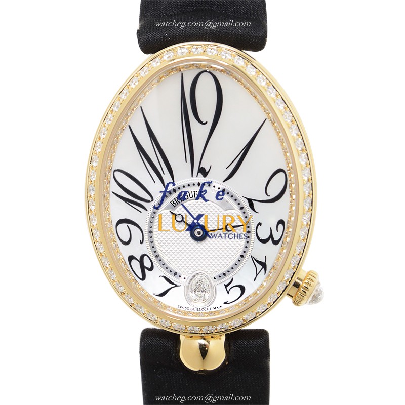 Breguet 8918BA/58/864/D00D Reine de Naples - Replica Watch - Automatic - 18kt Gold Diamond - Luxury Replica Watch