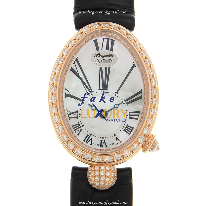 Breguet Reine De Naples 8928BR/51/944/DD0D | Automatic | 18kt Rose Gold Diamond | Replica Watch - Luxury Replica Watch