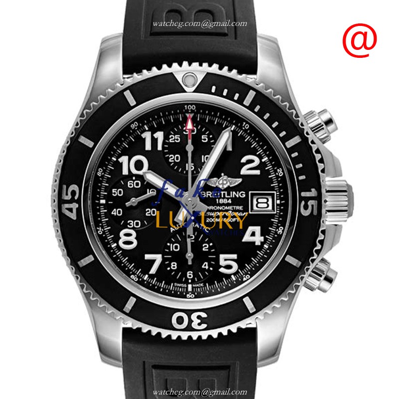Breitling A13311C9/BE93.150S Superocean Automatic Black Dial Rubber Strap Replica Watch - Luxury Replica Watch