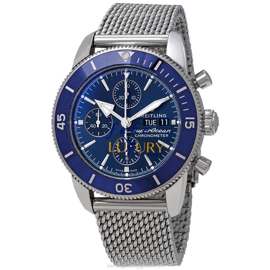 Breitling Superocean Heritage A13313161C1A1 Automatic Blue Dial Stainless Steel Replica Watch - Luxury Replica Watch