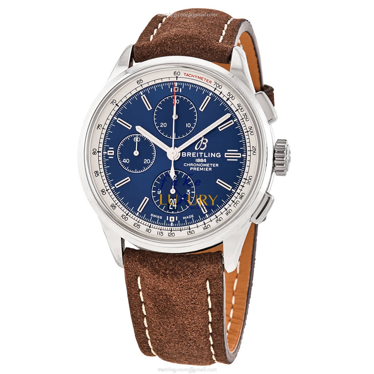 Breitling A13315351C1X2 PREMIER Blue Dial Automatic Steel Replica Watch - Luxury Replica Watch