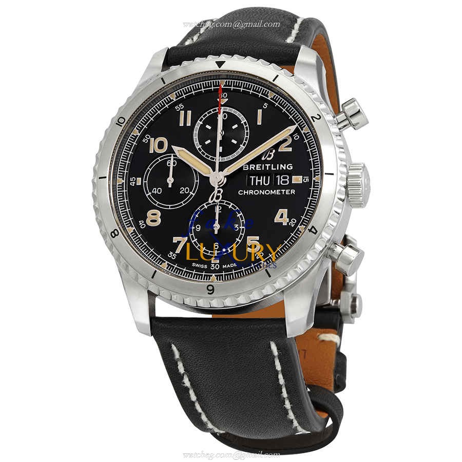 Breitling A13316101B1X2 Replica Watch With Black Dial, Automatic Movement, Steel Case - Luxury Replica Watch