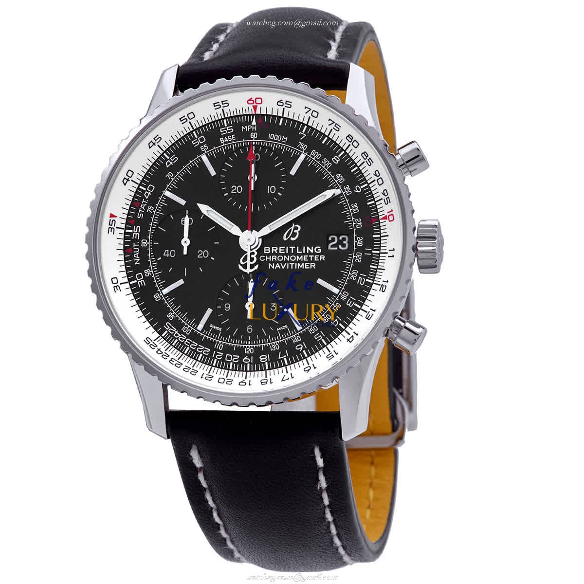 A13324121B1X2 - Breitling Navitimer 1 Replica Watch - Automatic - Black Dial - Steel - Luxury Replica Watch