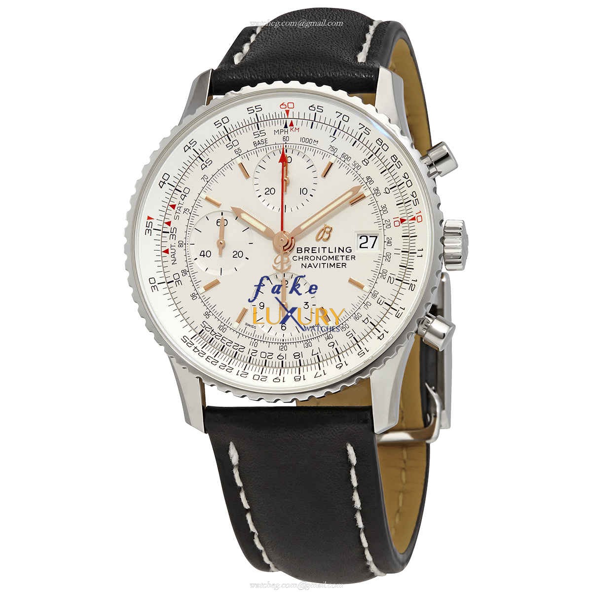 Breitling A13324121G1X4 Navitimer 1 Replica Watch, Automatic, Silver Dial, Steel Case - Luxury Replica Watch