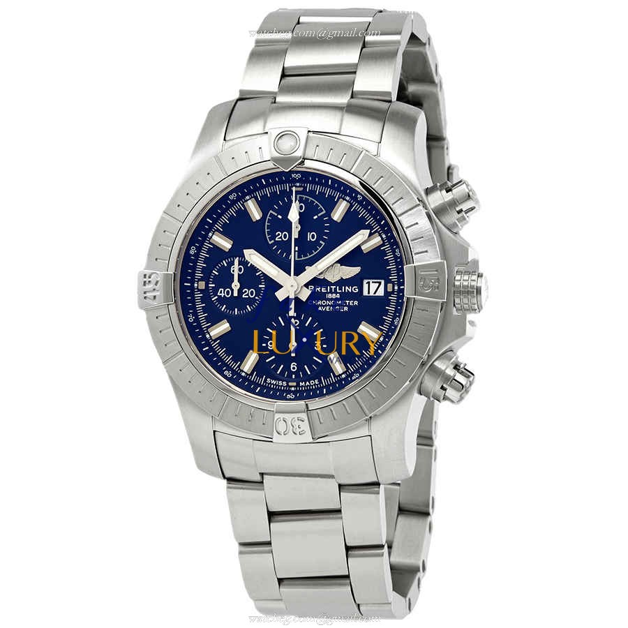 Breitling Avenger II A13385101C1A1 - Replica Watch - Automatic - Blue Dial - Steel Case - Luxury Replica Watch