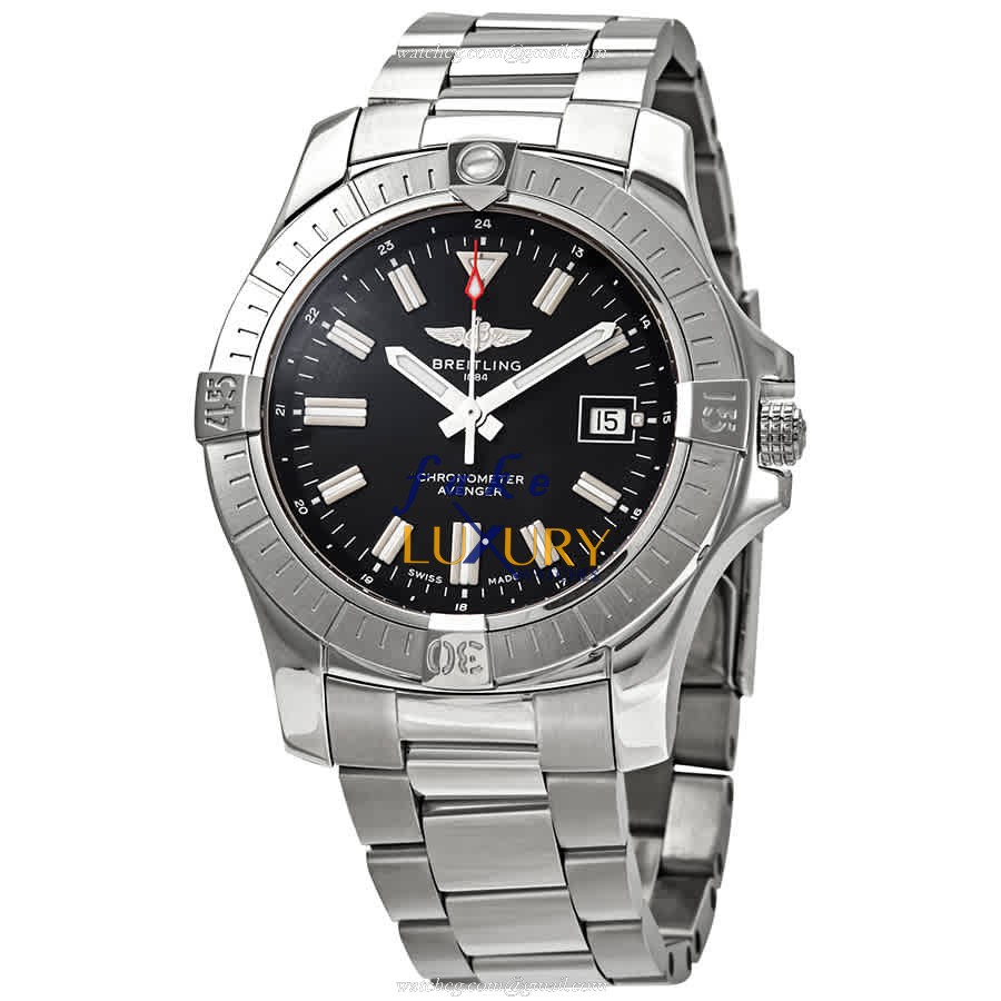 Breitling A17318101B1A1 AVENGER II Automatic Black Dial Steel | Replica Watch - Luxury Replica Watch