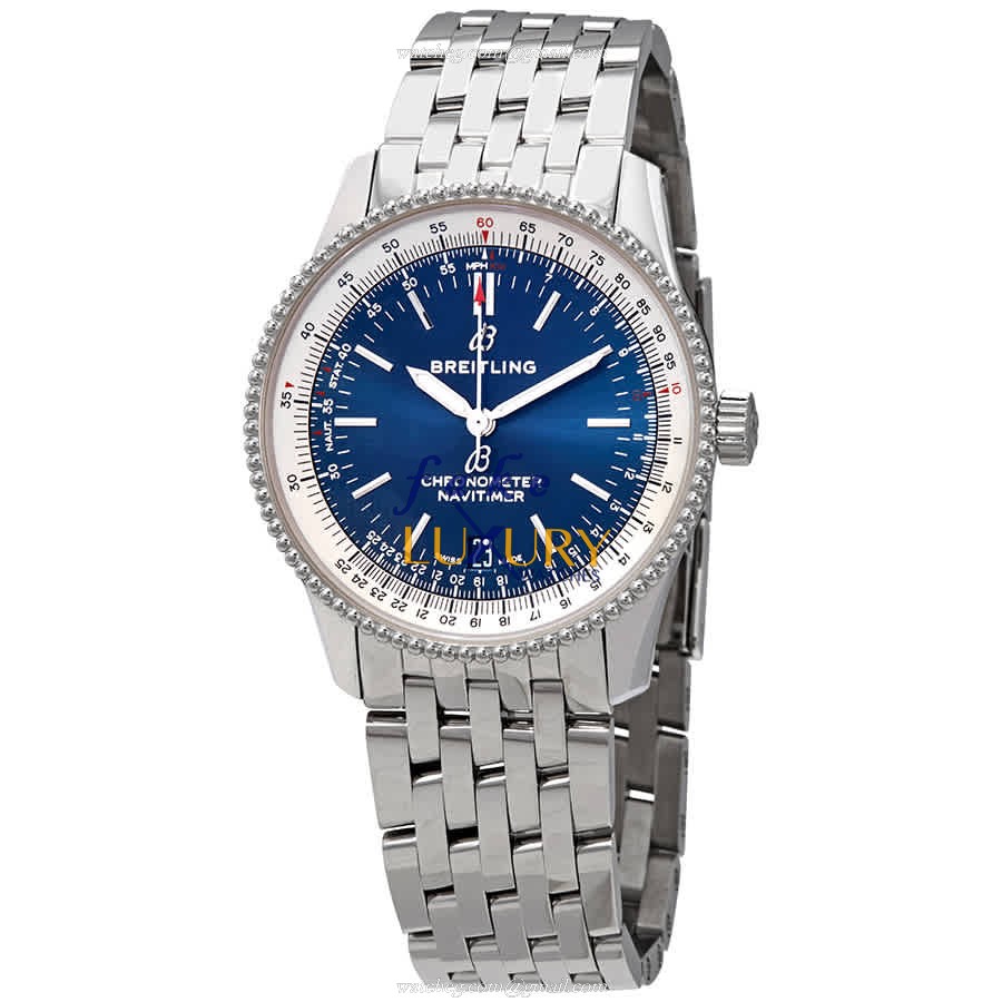 Breitling A17325211C1A1 Navitimer 1 Blue Dial Replica Watch, Automatic Movement - Luxury Replica Watch