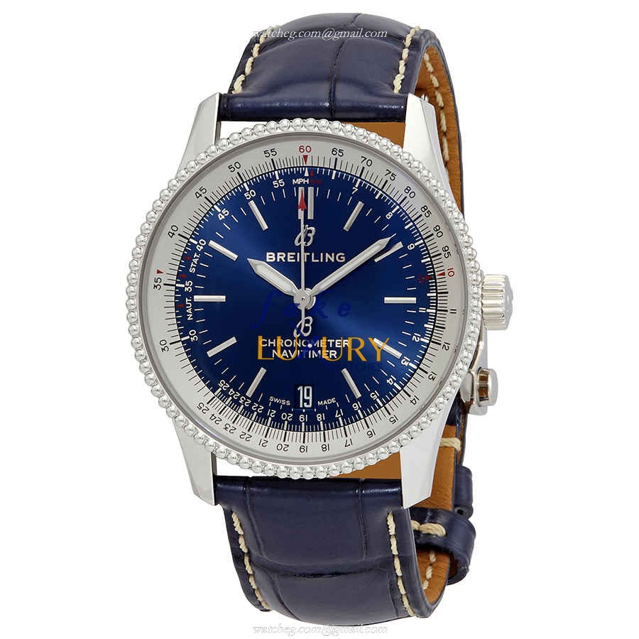 A17325211C1P3 - Breitling Navitimer 1 Replica Watch - Automatic Blue Dial Steel - Luxury Replica Watch