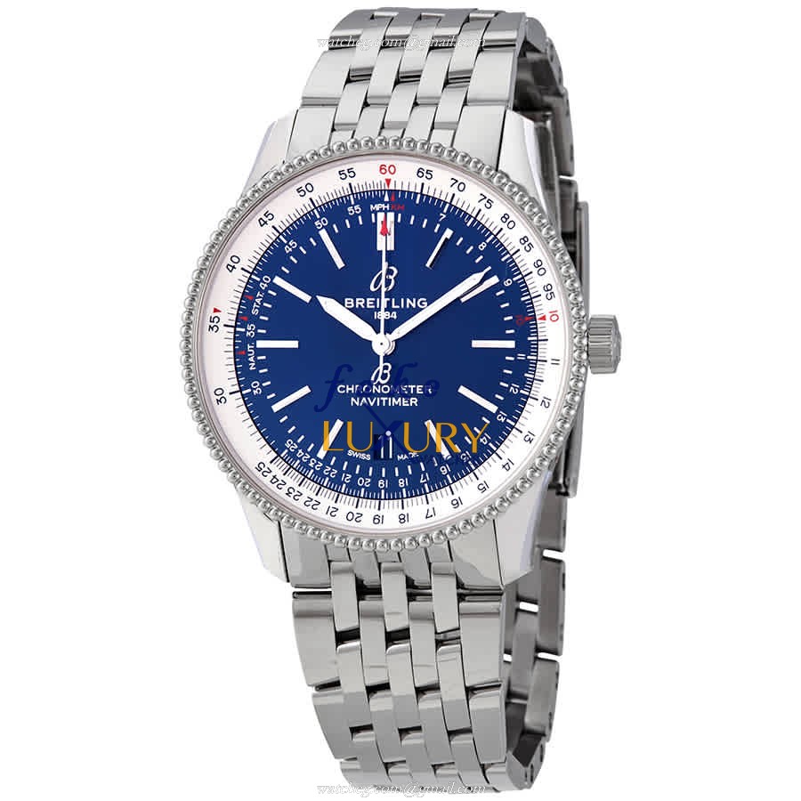 Breitling Navitimer 1 A17326211C1A1 Replica Watch With Blue Dial, Automatic Steel Bracelet - Luxury Replica Watch
