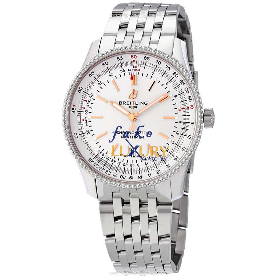 Breitling Navitimer 1 A17326211G1A1 Automatic Silver Dial Steel Replica Watch - Luxury Replica Watch