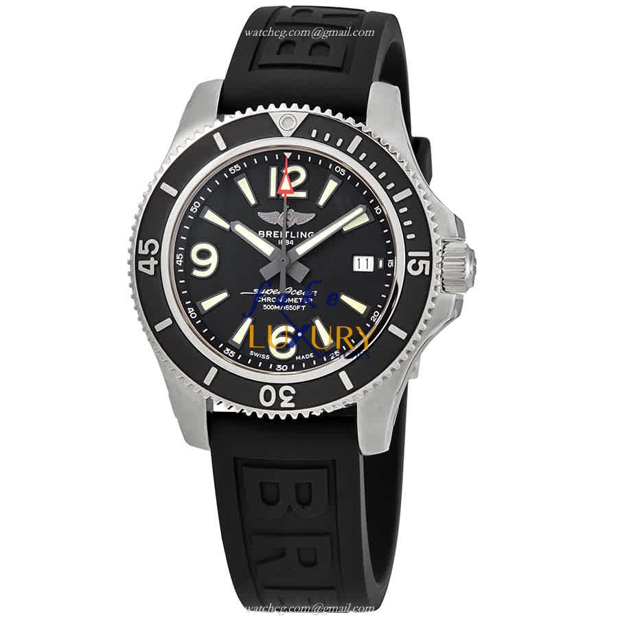 Breitling A17366021B1S1 Superocean Replica Watch, Black Dial, Steel Case, Automatic - Luxury Replica Watch