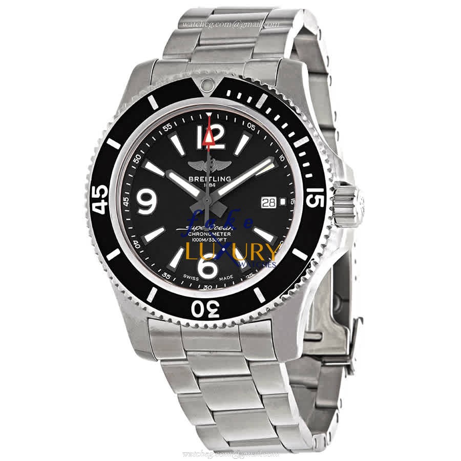 Breitling Superocean 44 A17367D71B1A1 | Automatic | Steel | Black Dial | Replica Watch - Luxury Replica Watch