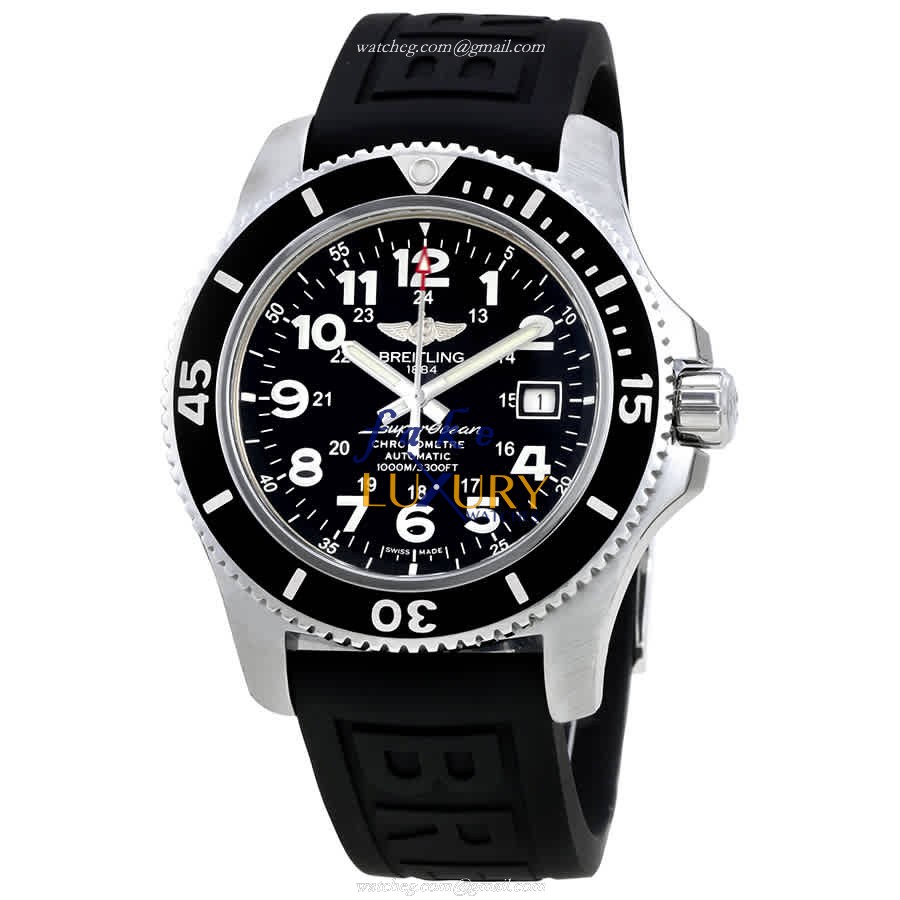 Breitling Superocean Heritage A17392D7-BD68-152S-A20SS.1 Automatic Black Dial Replica Watch - Luxury Replica Watch