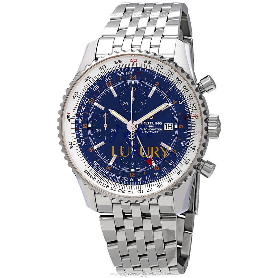 Breitling Navitimer 1 Automatic Replica Watch A24322121C2A1 Blue Dial Steel Case - Luxury Replica Watch
