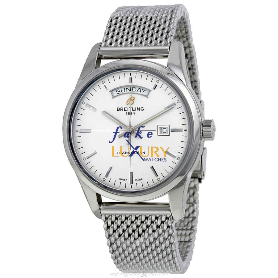 Breitling A4531012-G751-154A Superocean Replica Watch White Dial Automatic Stainless Steel - Luxury Replica Watch