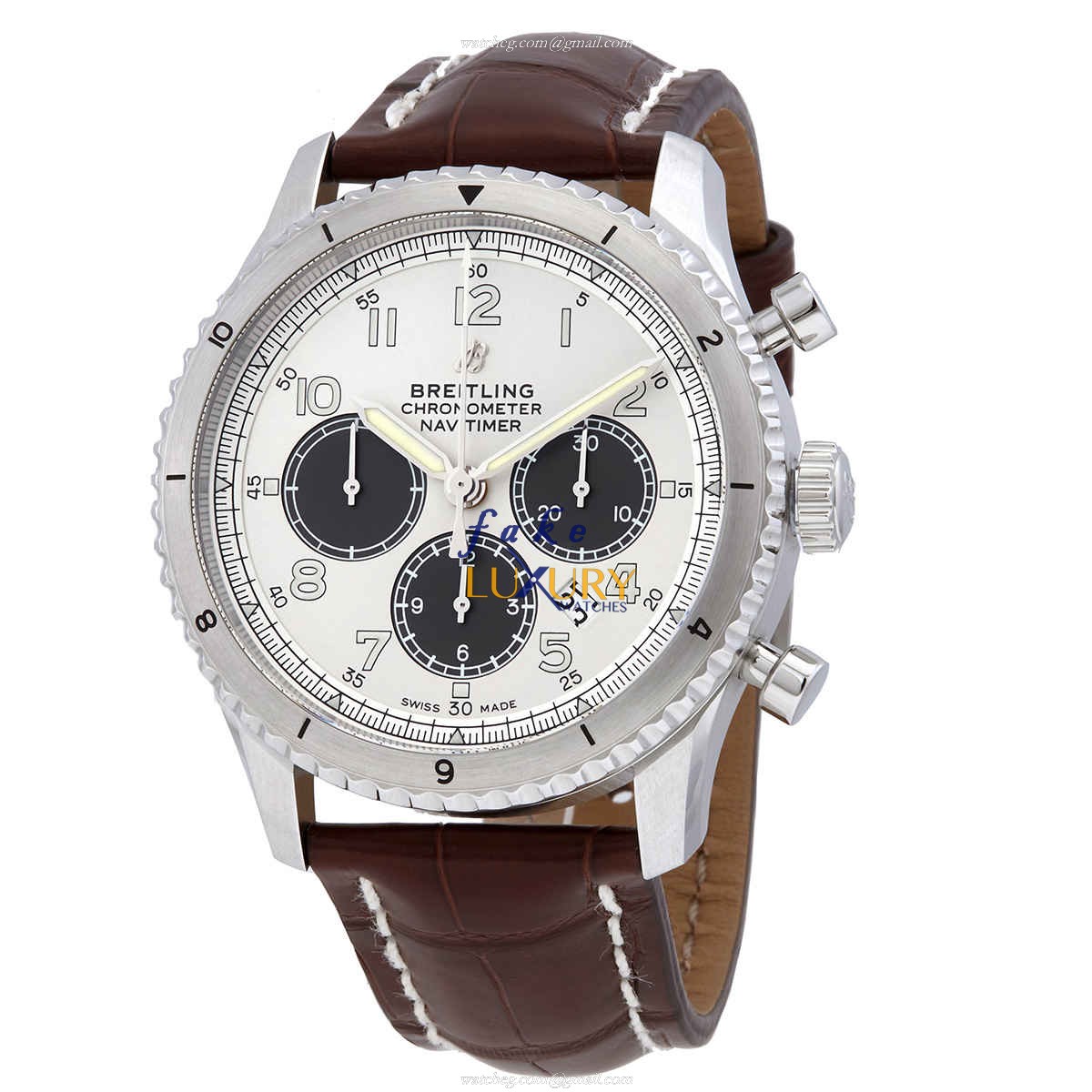 Breitling AVIATOR 8 AB01171A1G1P1 Automatic Silver Dial Stainless Steel Replica Watch - Luxury Replica Watch
