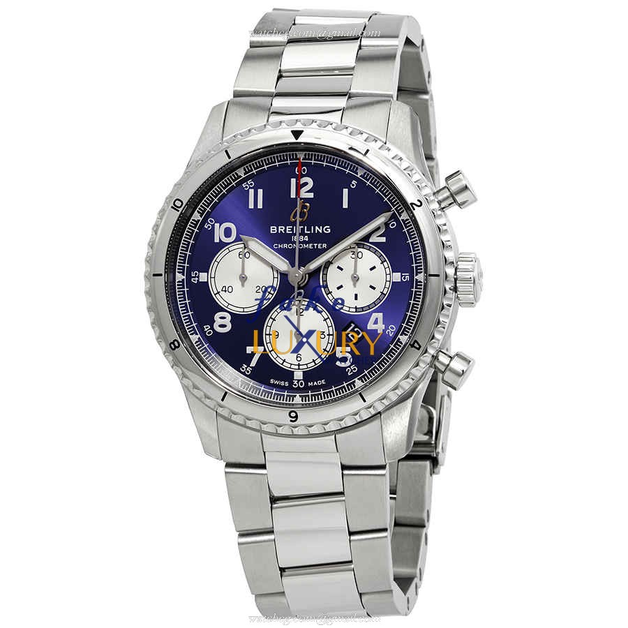Breitling AB0119131C1A1 AVIATOR 8 | Automatic | Blue Dial | Steel Bracelet | Replica Watch - Luxury Replica Watch