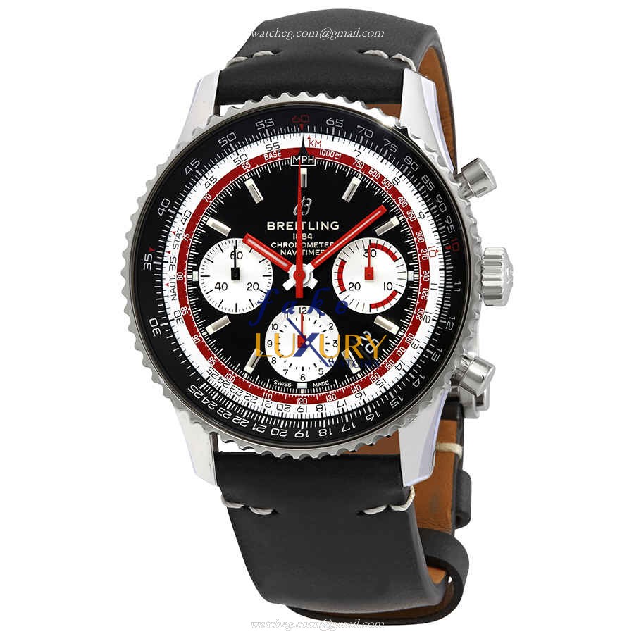 Breitling Navitimer 1 AB01211B1B1X2 Automatic Steel Black Dial Replica Watch - Luxury Replica Watch