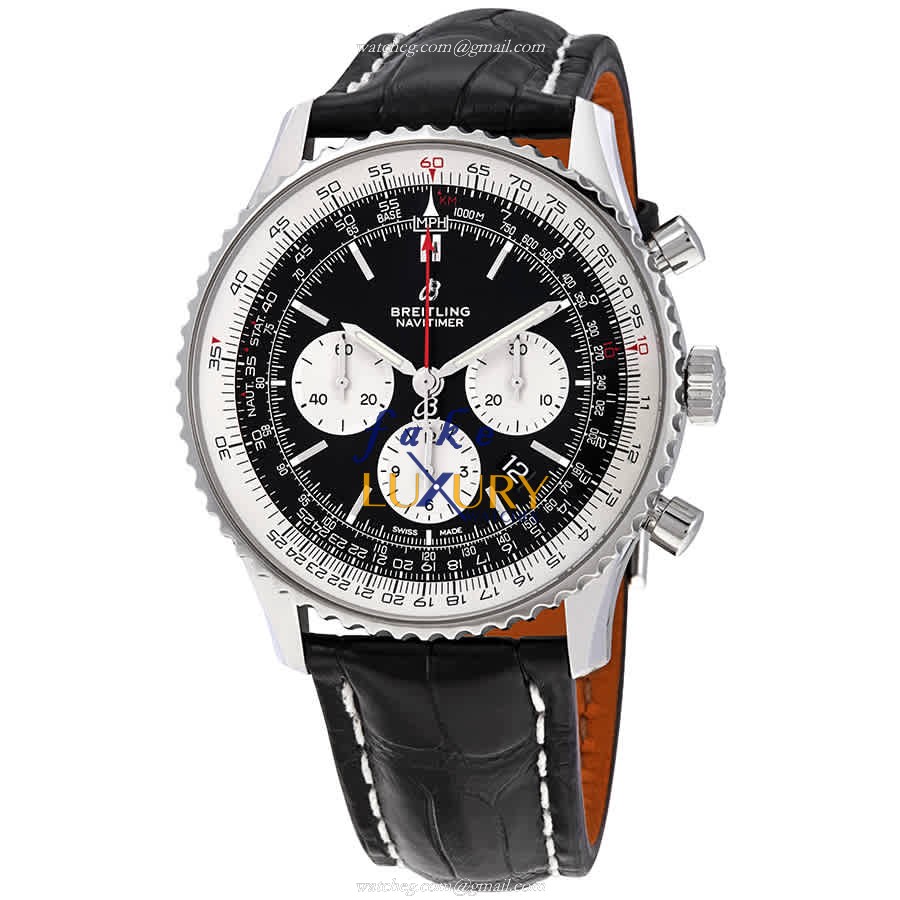 Breitling Navitimer 1 AB0127211B1P1 - Replica Watch - Automatic - 46mm Steel Case - Black Dial - Luxury Replica Watch